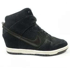 Nike Shoes Nike Dunk Sky Hi Hidden Wedge Sneakers Womens Size 75 Black Poshmark